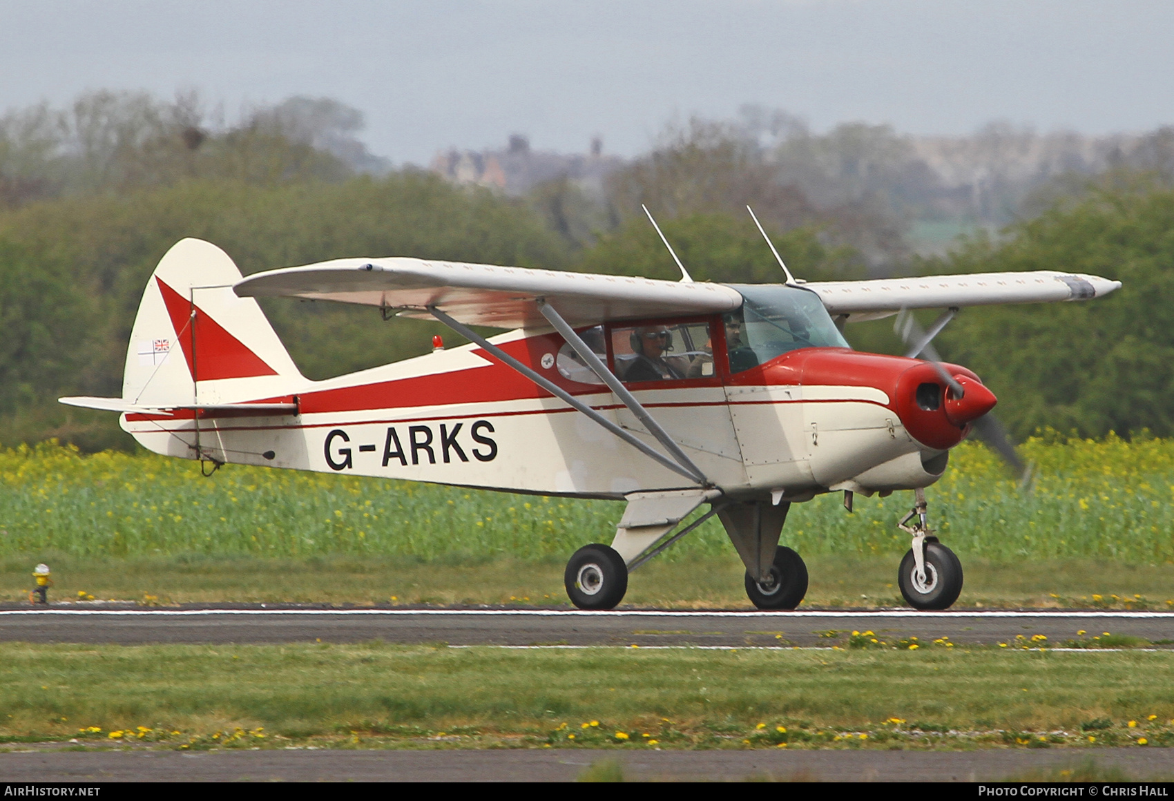 Aircraft Photo of G-ARKS | Piper PA-22-108 Colt | AirHistory.net #800117