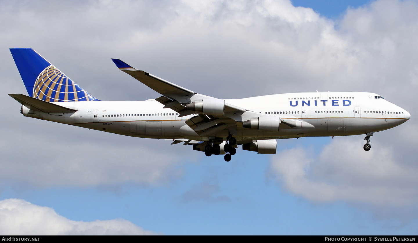 Aircraft Photo of N175UA | Boeing 747-422 | United Airlines | AirHistory.net #800137