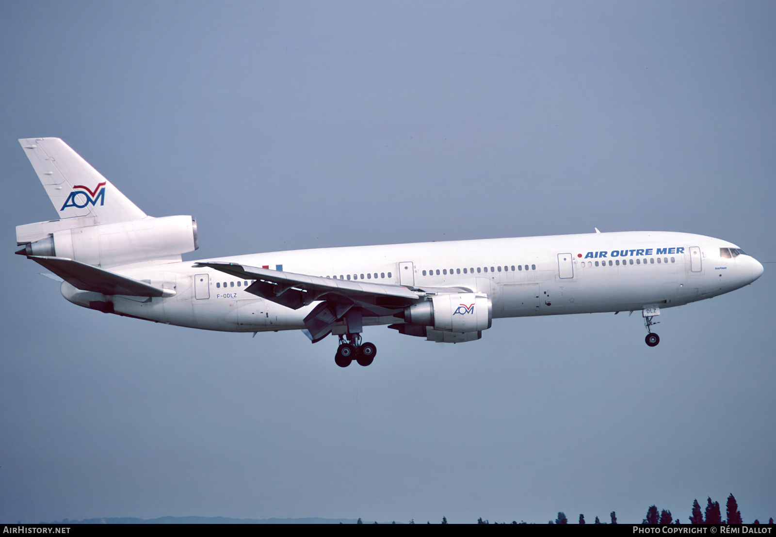 Aircraft Photo of F-ODLZ | McDonnell Douglas DC-10-30 | AOM - Air Outre Mer | AirHistory.net #800139