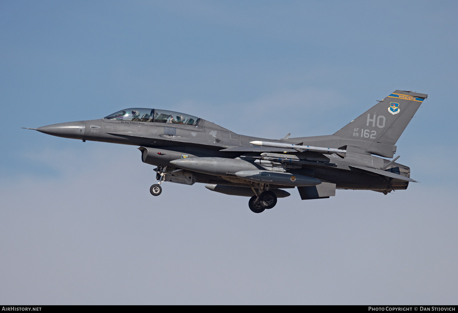 Aircraft Photo of 89-2162 / AF89-162 | General Dynamics F-16DM Fighting Falcon | USA - Air Force | AirHistory.net #800142