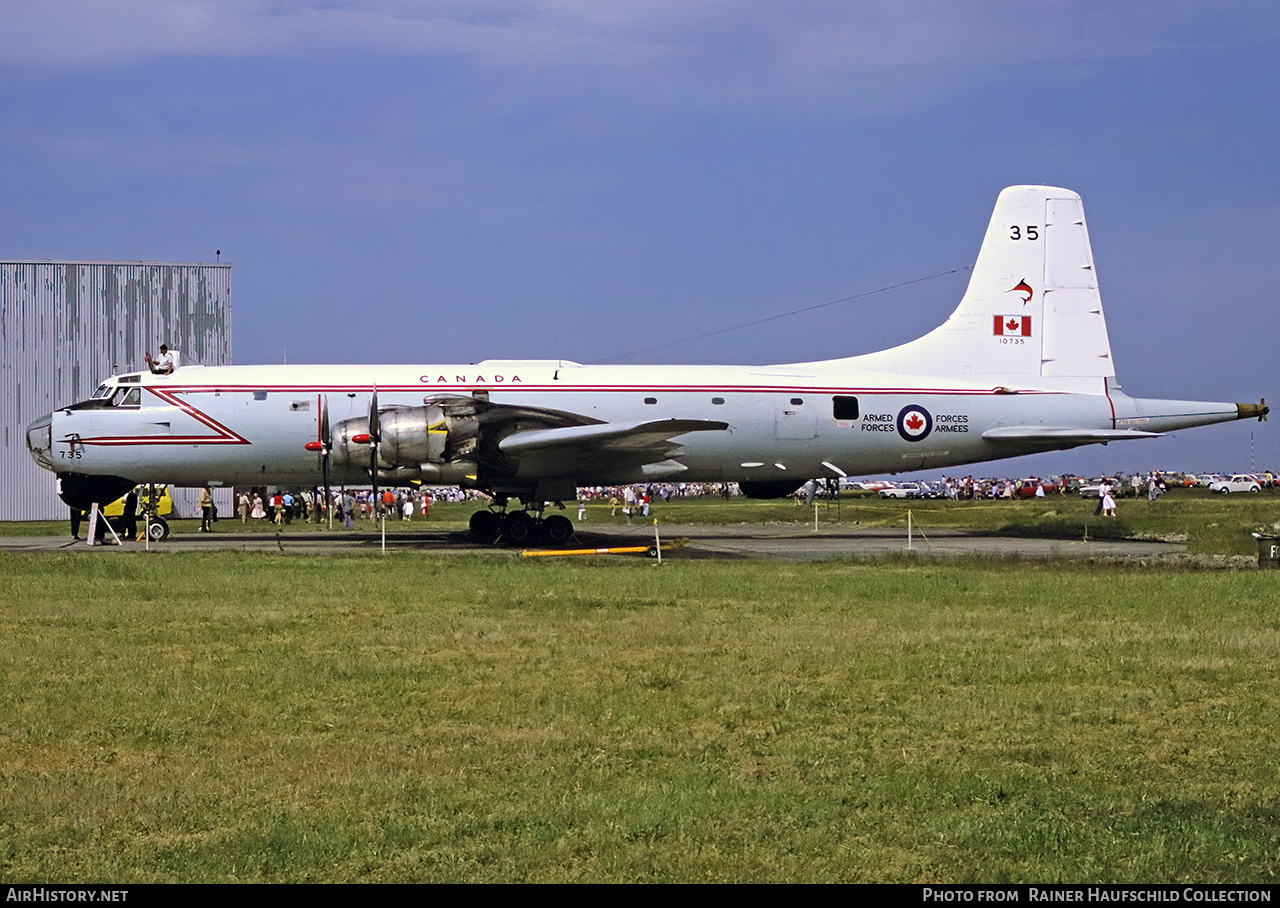 Aircraft Photo of 10735 | Canadair CP-107 Argus 2 (CL-28-2) | Canada - Air Force | AirHistory.net #800150