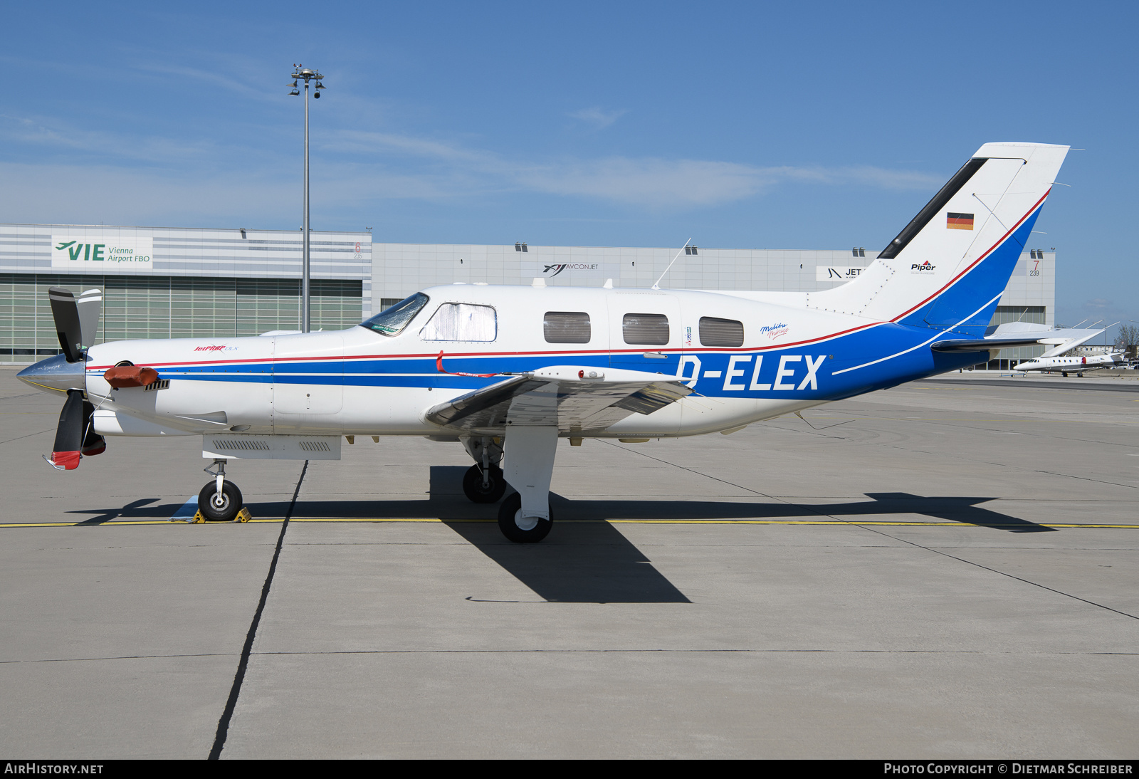 Aircraft Photo of D-ELEX | Piper PA-46-350P Malibu Mirage | AirHistory.net #800176