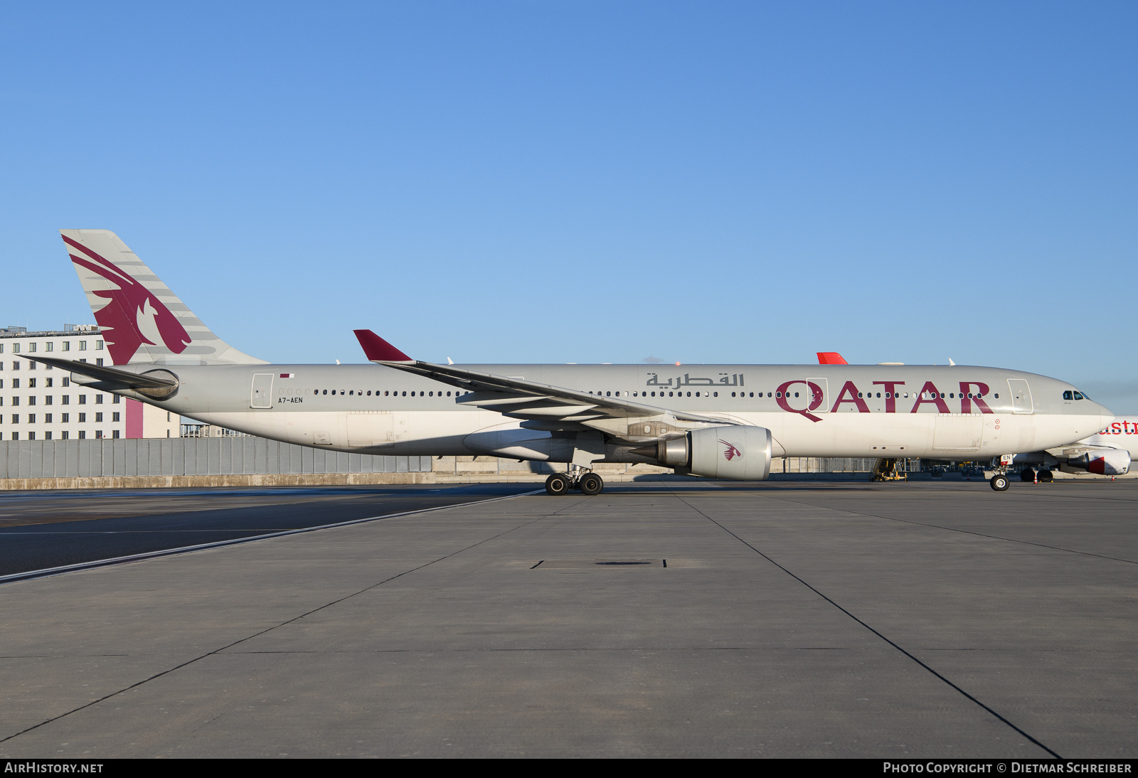 Aircraft Photo of A7-AEN | Airbus A330-302 | Qatar Airways | AirHistory.net #800183