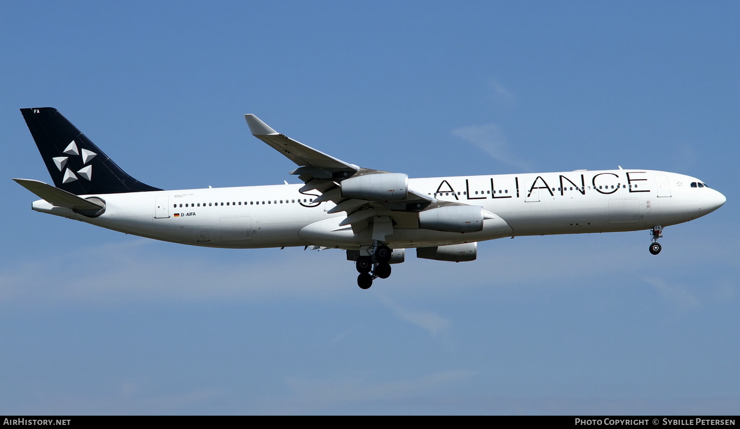 Aircraft Photo of D-AIFA | Airbus A340-313 | Lufthansa | AirHistory.net #800194