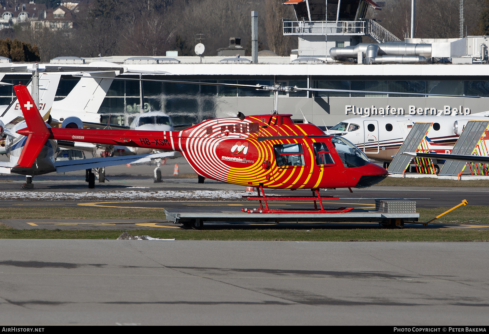 Aircraft Photo of HB-XSM | Agusta AB-206B Jetranger II | Mountain Flyers | AirHistory.net #800223