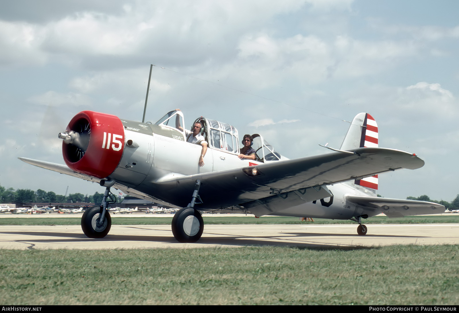 Aircraft Photo of N213BD / 111504 | Vultee BT-13A Valiant | USA - Air Force | AirHistory.net #800224
