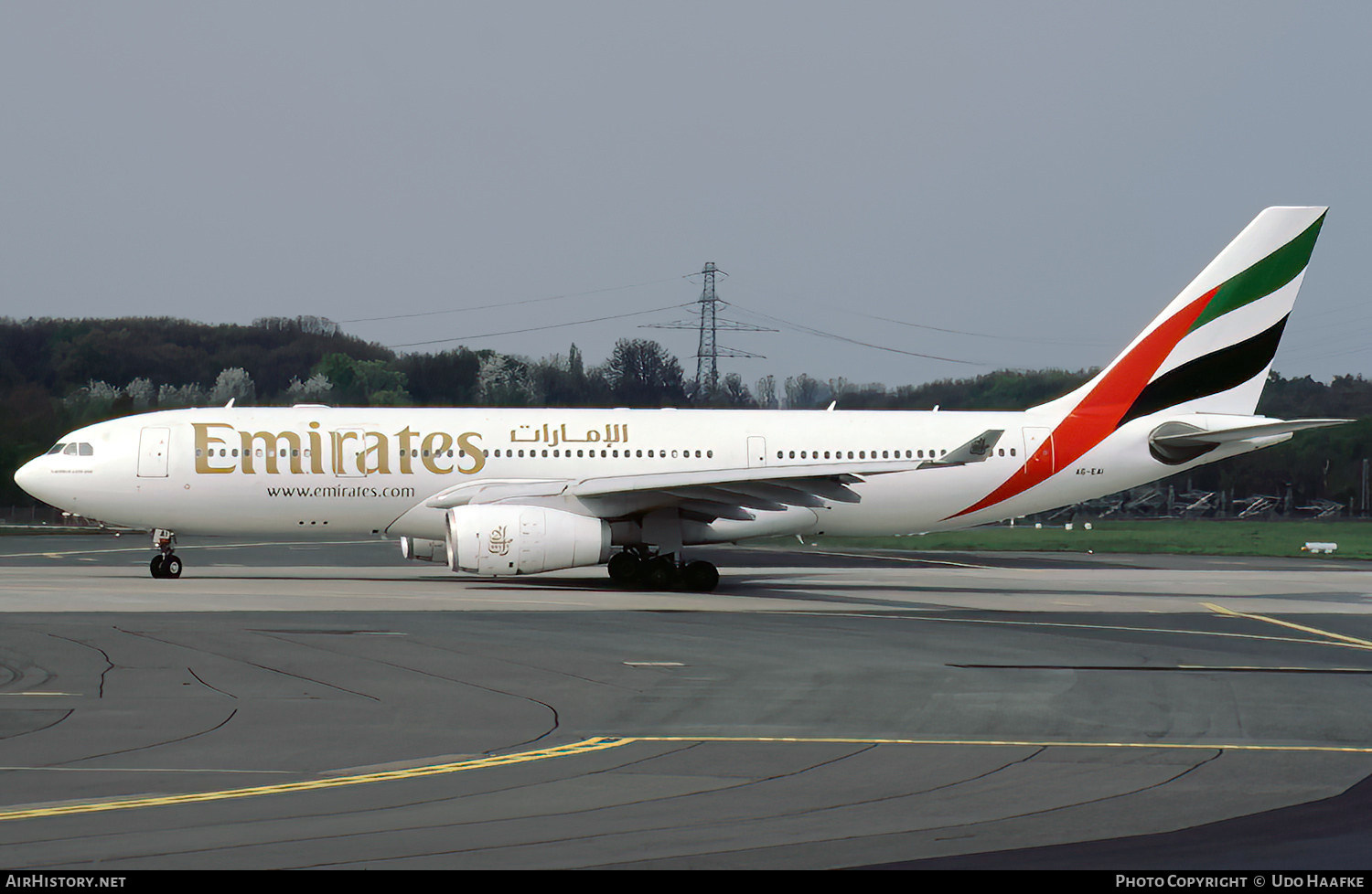 Aircraft Photo of A6-EAI | Airbus A330-243 | Emirates | AirHistory.net #800226