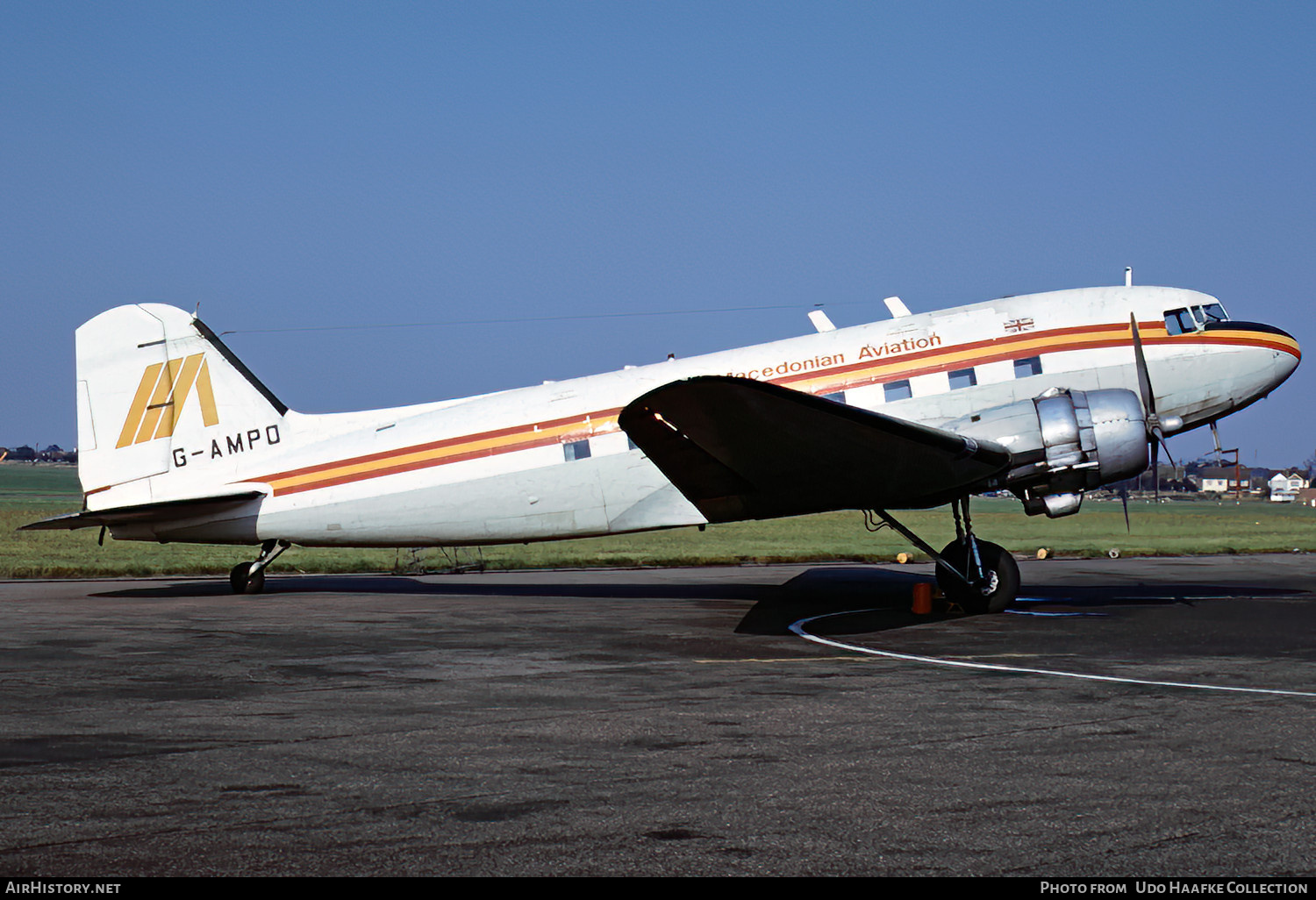 Aircraft Photo of G-AMPO | Douglas C-47B Dakota Mk.4 | Macedonian Aviation | AirHistory.net #800228