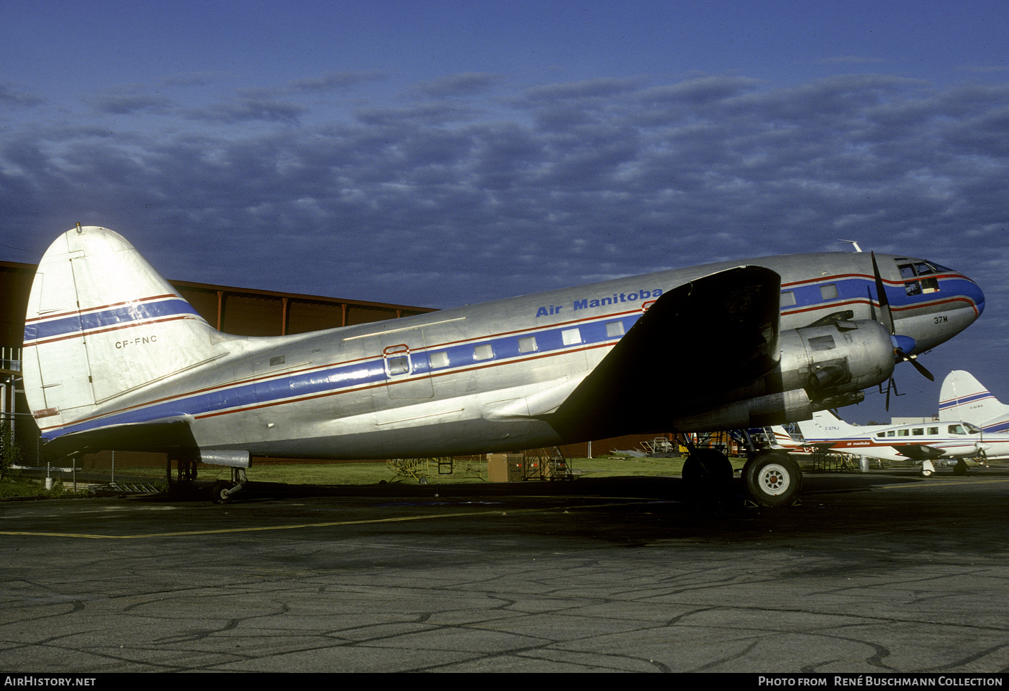 Aircraft Photo of CF-FNC | Curtiss C-46F Commando | Air Manitoba | AirHistory.net #800235