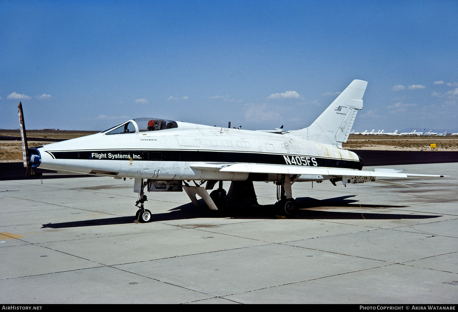 Aircraft Photo of N405FS | North American F-100D Super Sabre | Flight Systems Inc. | AirHistory.net #800237