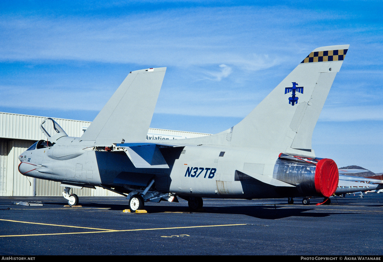 Aircraft Photo of N37TB | Vought F-8L Crusader | Thunderbird Aviation | AirHistory.net #800238