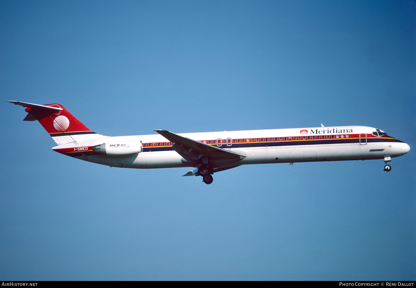 Aircraft Photo of I-SMEO | McDonnell Douglas DC-9-51 | Meridiana | AirHistory.net #800246