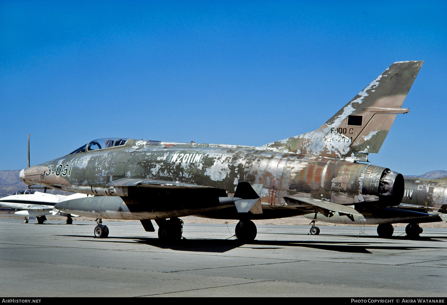 Aircraft Photo of N2011M | North American F-100C Super Sabre | AirHistory.net #800250