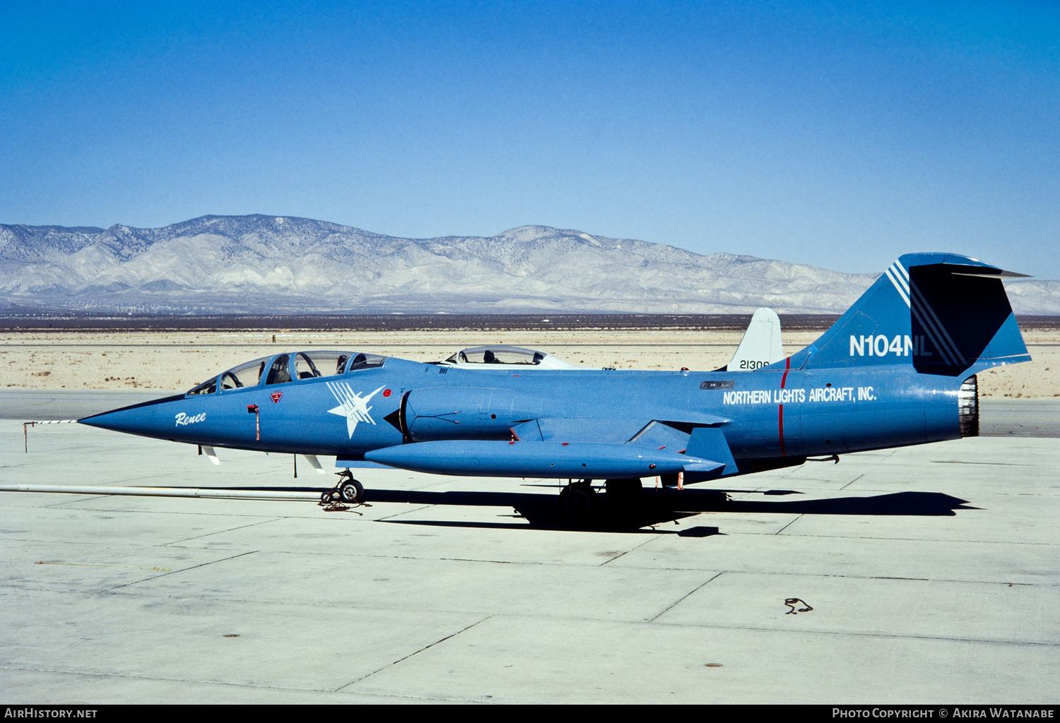 Aircraft Photo of N104NL | Lockheed CF-104D Starfighter Mk.1 | Northen Lights Aircraft | AirHistory.net #800276