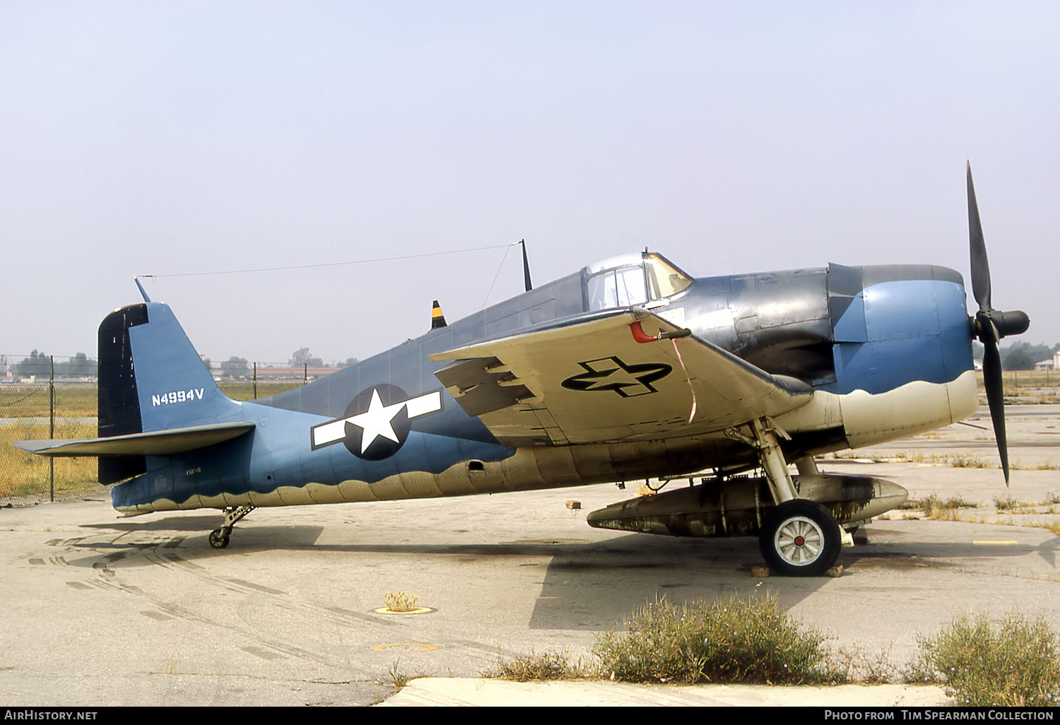 Aircraft Photo of N4994V | Grumman F6F-5 Hellcat | USA - Navy | AirHistory.net #800307