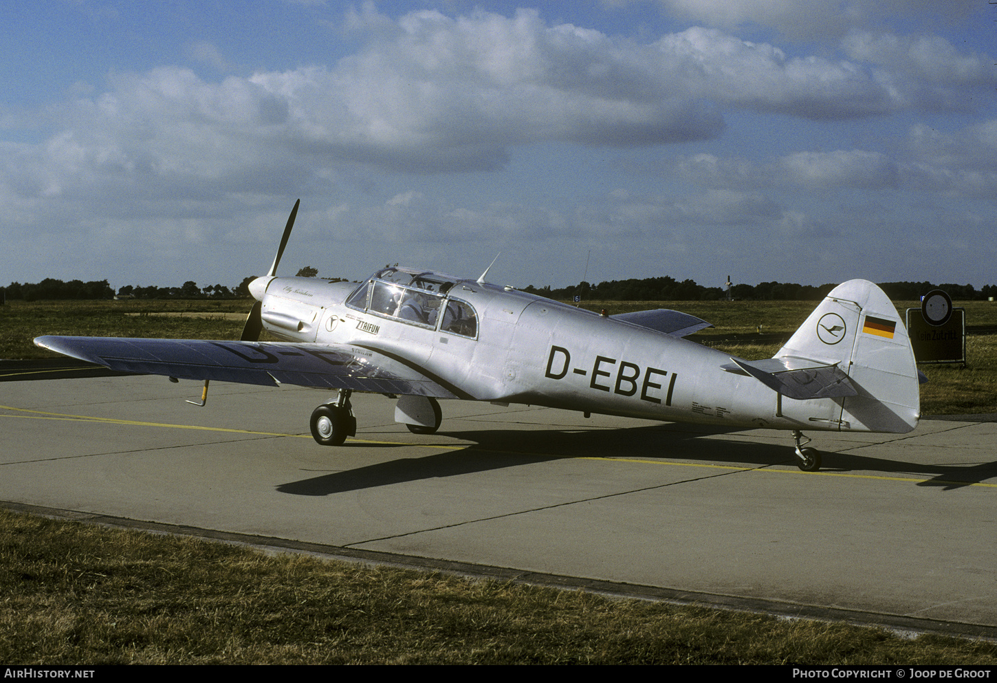 Aircraft Photo of D-EBEI | Messerschmitt Bf-108B-1 Taifun | Deutsche Lufthansa | AirHistory.net #800309