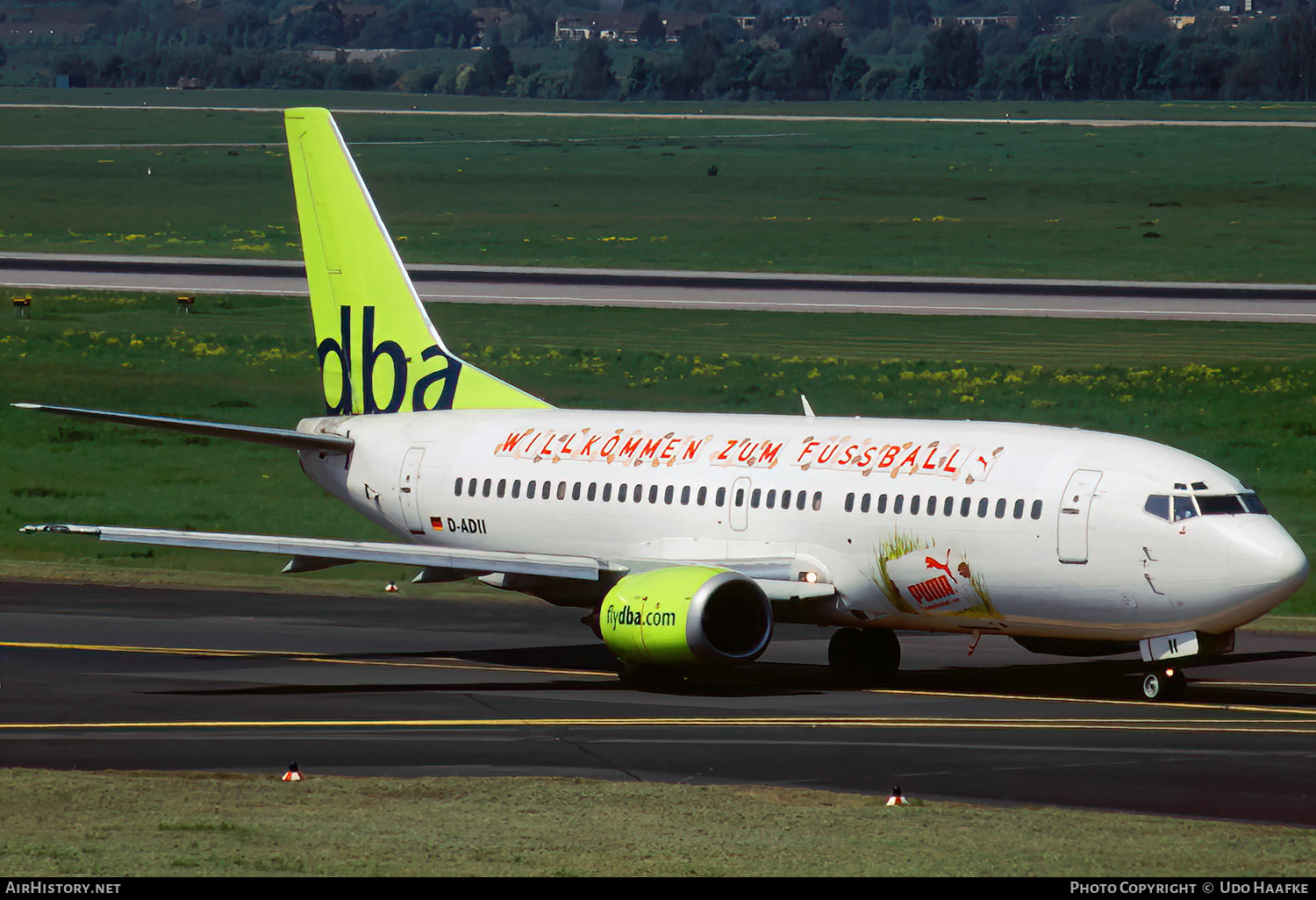 Aircraft Photo of D-ADII | Boeing 737-329 | DBA - Deutsche BA | AirHistory.net #800310