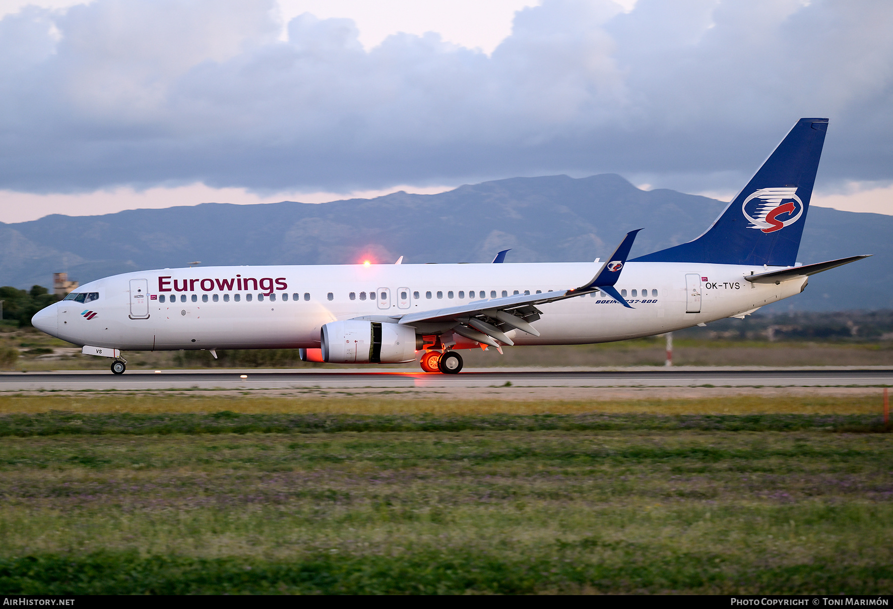 Aircraft Photo of OK-TVS | Boeing 737-86N | Eurowings | AirHistory.net #800327