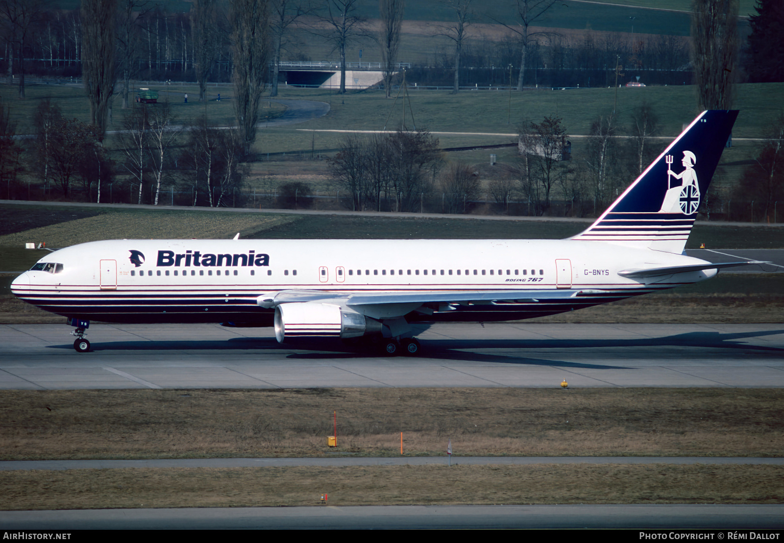 Aircraft Photo of G-BNYS | Boeing 767-204 | Britannia Airways | AirHistory.net #800339