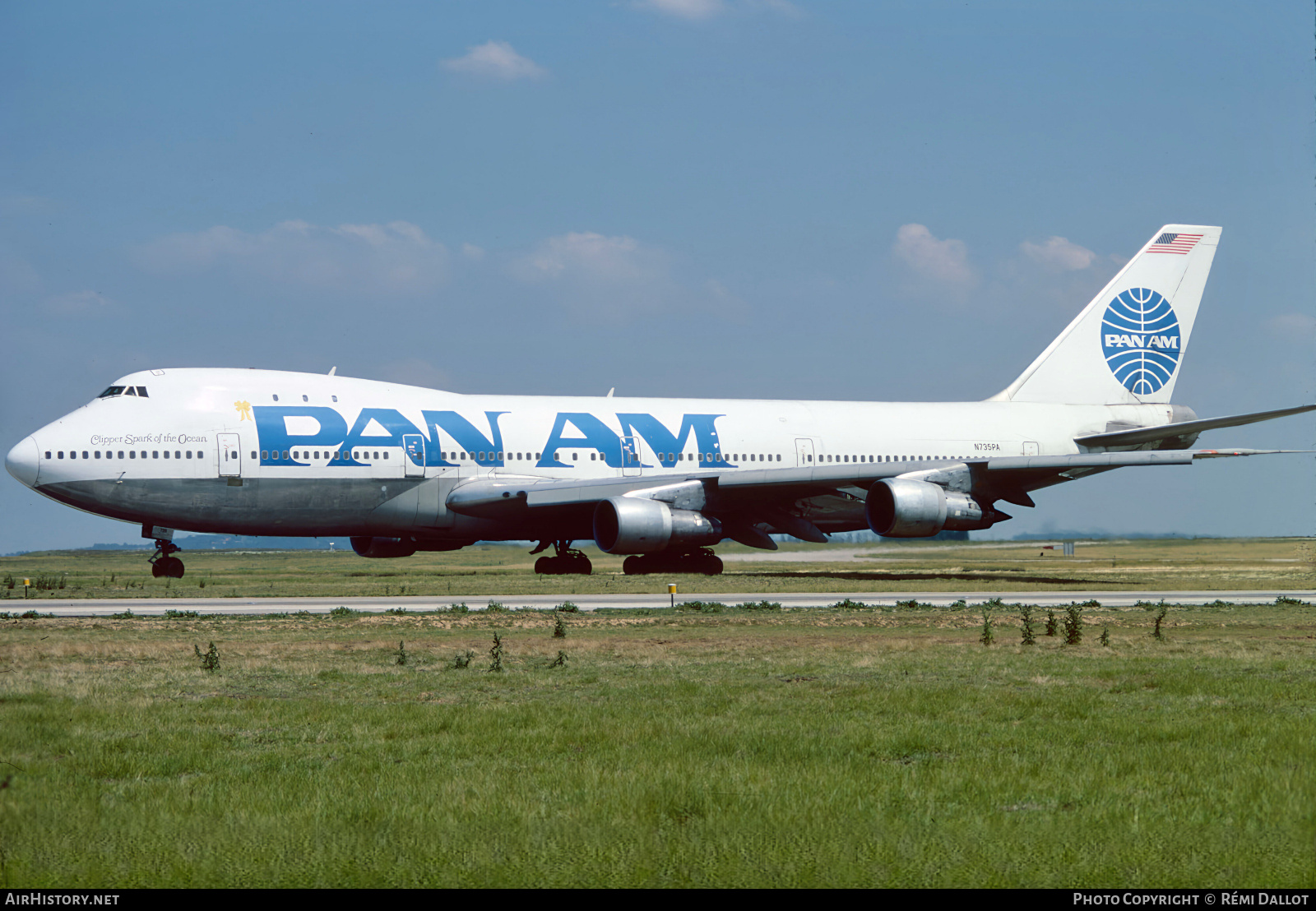 Aircraft Photo of N735PA | Boeing 747-121 | Pan American World Airways - Pan Am | AirHistory.net #800342