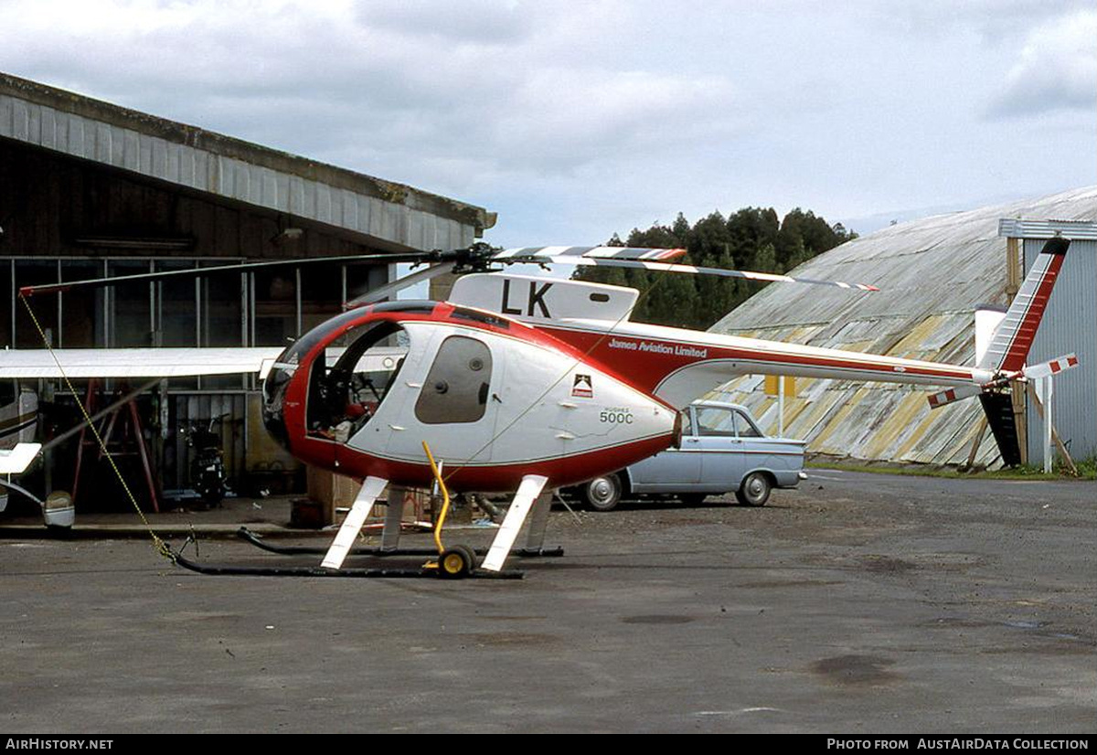 Aircraft Photo of ZK-HLK / LK | Hughes 500C (369HS) | James Aviation | AirHistory.net #800354