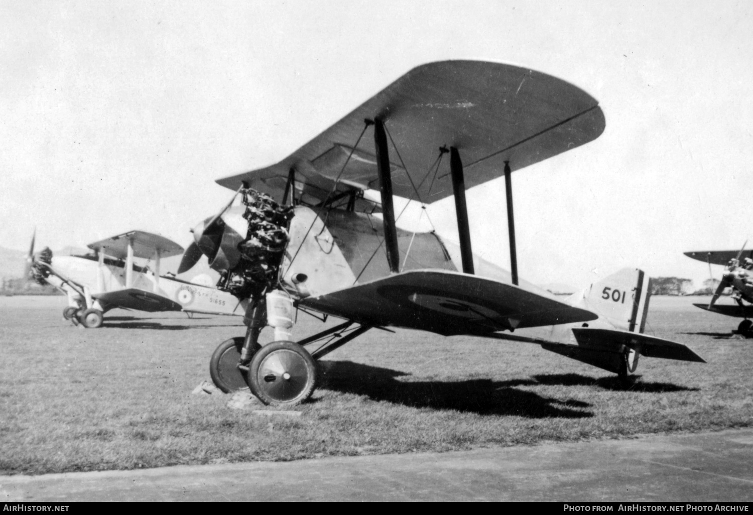 Aircraft Photo of NZ-501 | Gloster Grebe | New Zealand - Air Force | AirHistory.net #800368