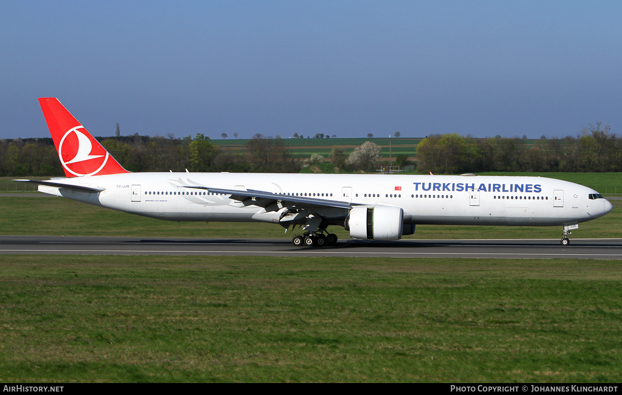 Aircraft Photo of TC-JJS | Boeing 777-3F2/ER | Turkish Airlines | AirHistory.net #800404
