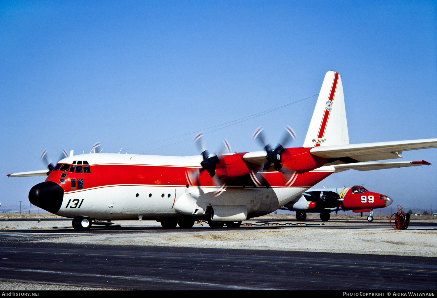 Aircraft Photo of N131HP | Lockheed C-130A Hercules (L-182) | Hawkins & Powers Aviation | AirHistory.net #800407