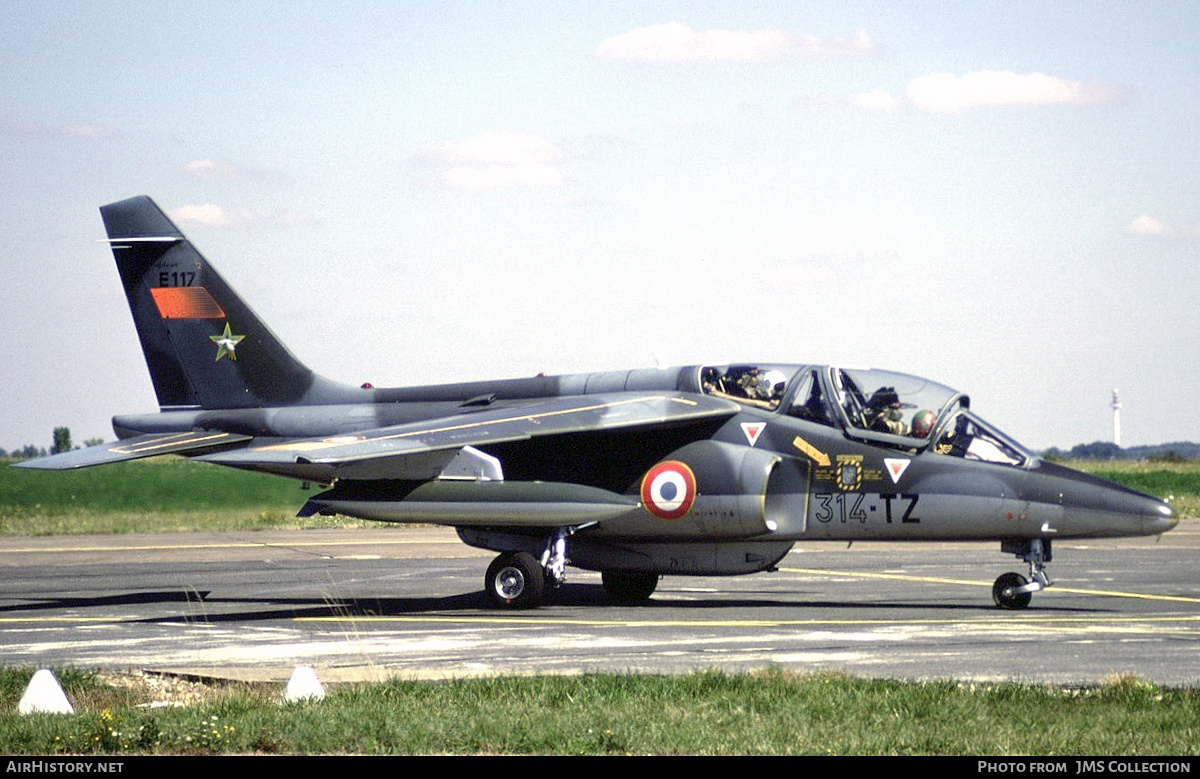 Aircraft Photo of E117 | Dassault-Dornier Alpha Jet E | France - Air Force | AirHistory.net #800442