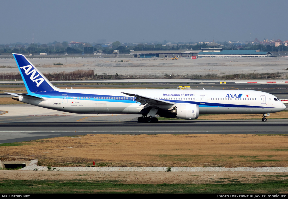 Aircraft Photo of JA901A | Boeing 787-10 Dreamliner | All Nippon Airways - ANA | AirHistory.net #800457