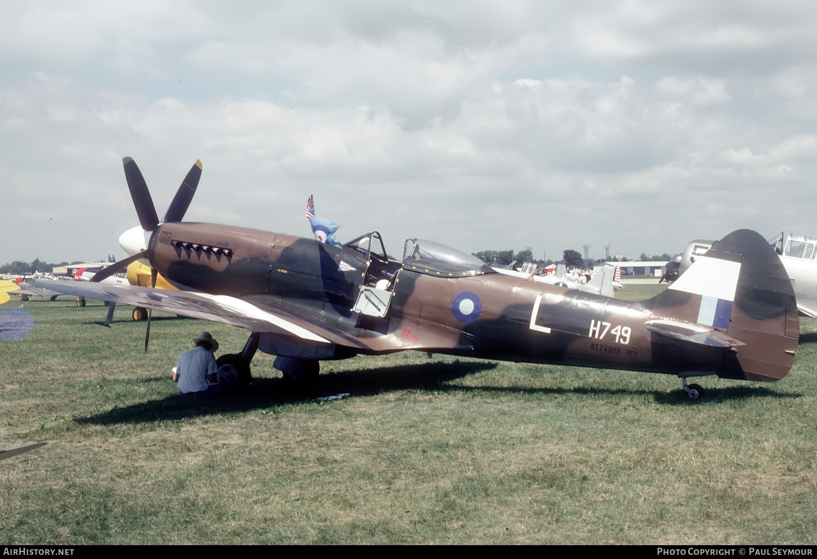 Aircraft Photo of N749DP / NX749DP / H749 | Supermarine 379 Spitfire FR14 | UK - Air Force | AirHistory.net #800462