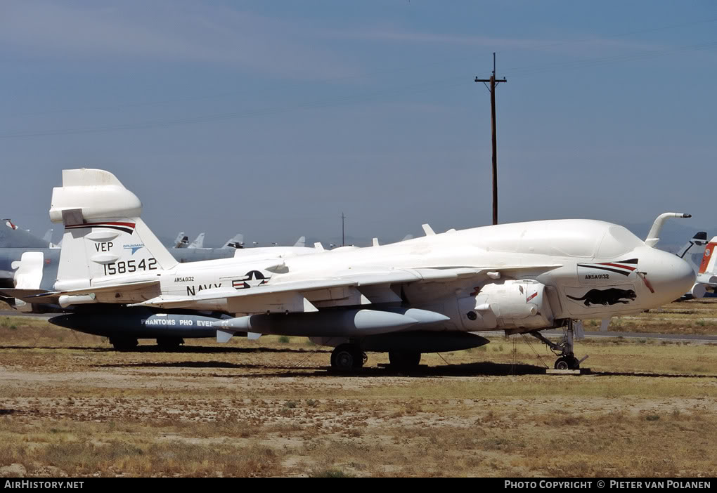 Aircraft Photo of 158542 | Grumman EA-6B Prowler (G-128) | USA - Navy | AirHistory.net #800469
