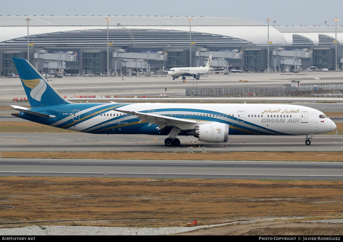Aircraft Photo of A4O-SE | Boeing 787-9 Dreamliner | Oman Air | AirHistory.net #800476