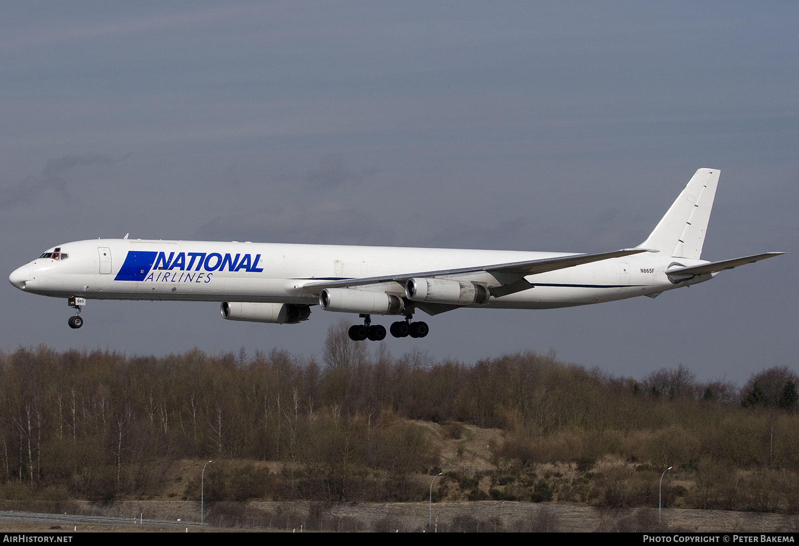 Aircraft Photo of N865F | McDonnell Douglas DC-8-63CF | National Airlines | AirHistory.net #800499
