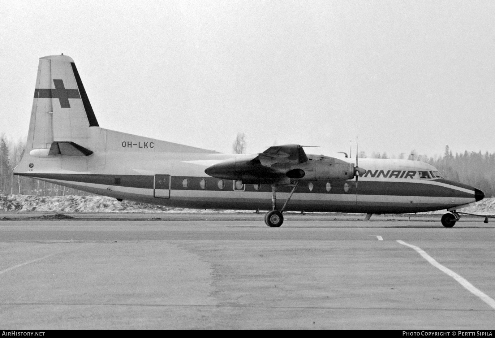 Aircraft Photo of OH-LKC | Fokker F27-200 Friendship | Finnair | AirHistory.net #800506