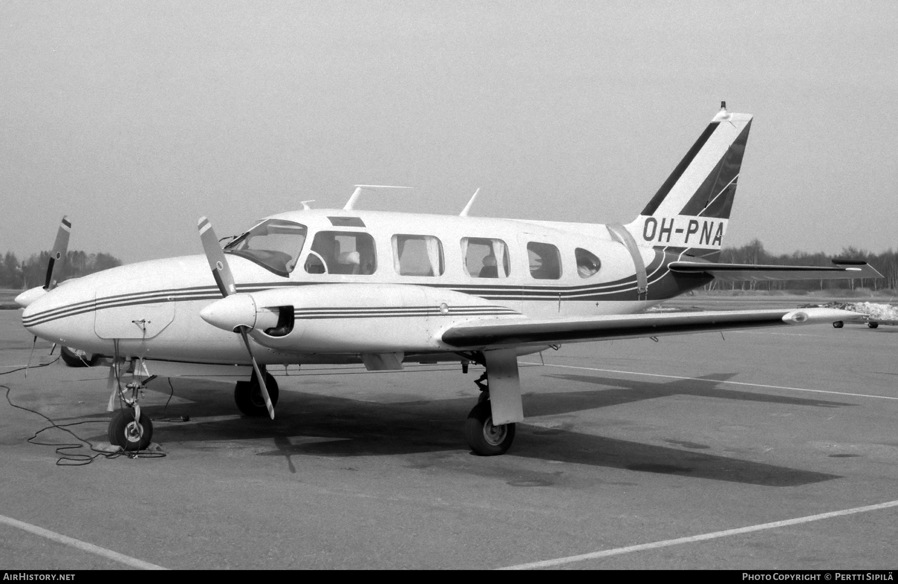 Aircraft Photo of OH-PNA | Piper PA-31-310 Navajo | Helsingin Ilmailuteoria HIT | AirHistory.net #800508