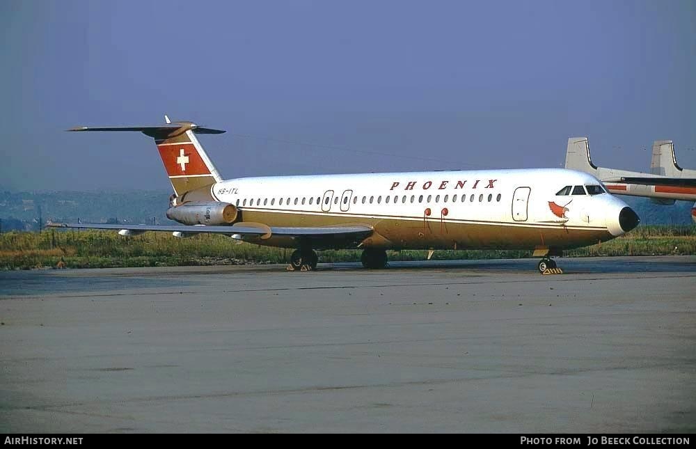 Aircraft Photo of HB-ITL | BAC 111-529FR One-Eleven | Phoenix Airways | AirHistory.net #800536
