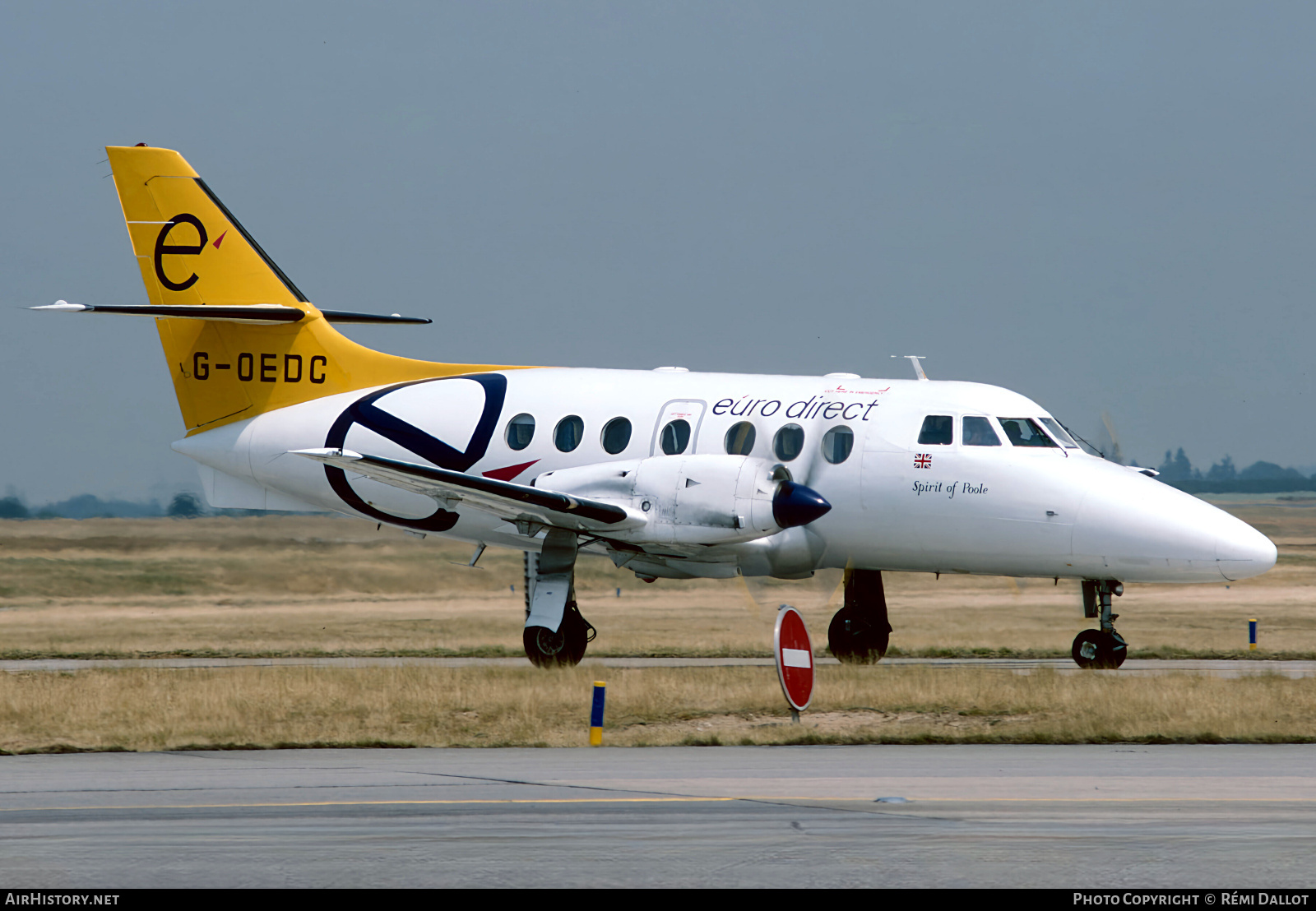 Aircraft Photo of G-OEDC | British Aerospace BAe-3112 Jetstream 31 | Euro Direct Airlines | AirHistory.net #800568