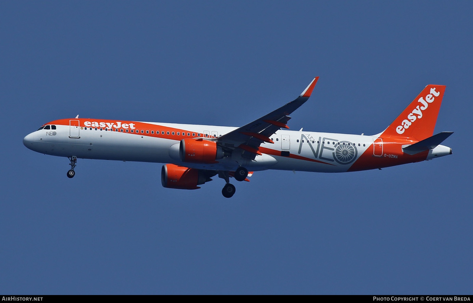 Aircraft Photo of G-UZMA | Airbus A321-251NX | EasyJet | AirHistory.net #800583