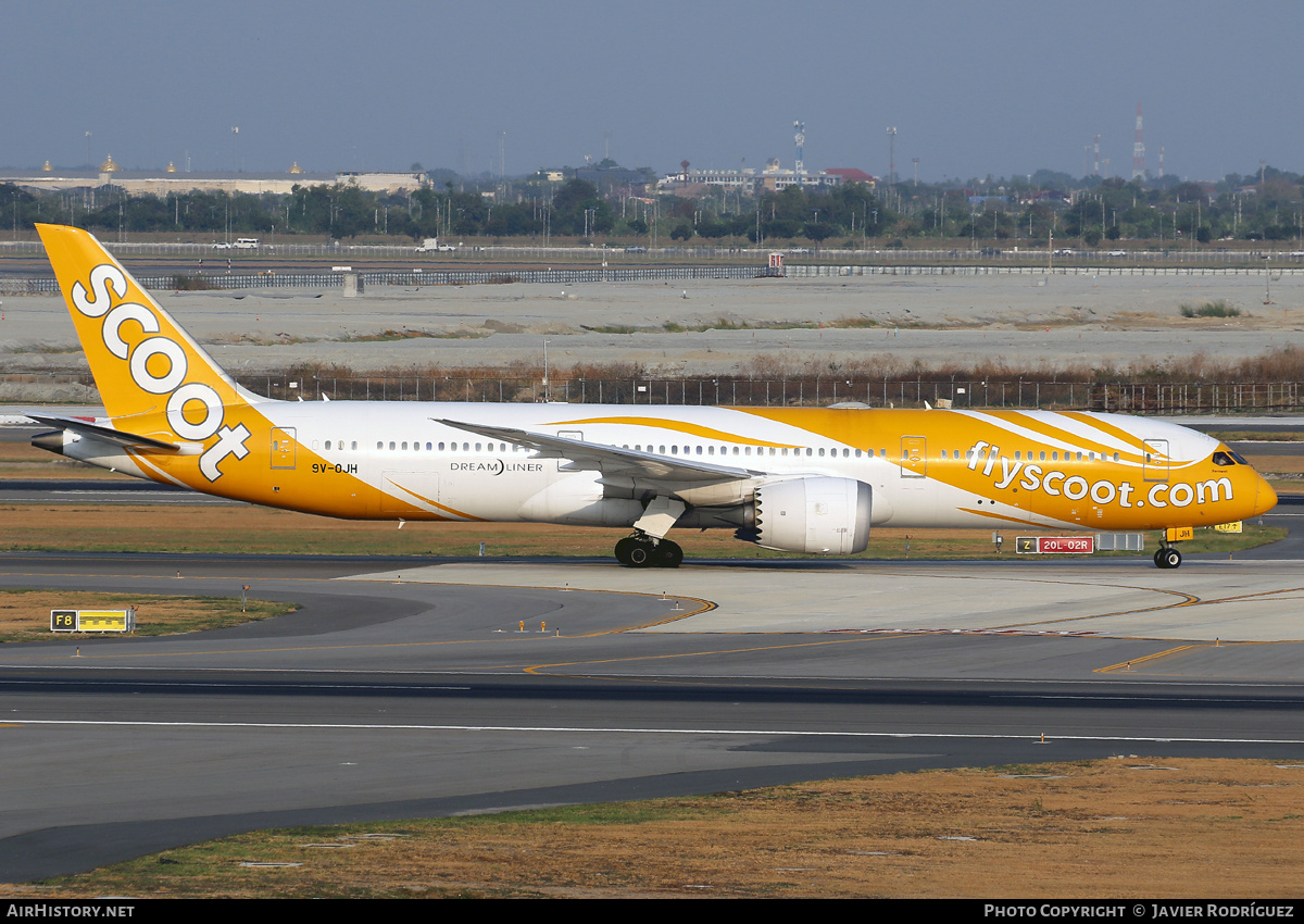 Aircraft Photo of 9V-OJH | Boeing 787-9 Dreamliner | Scoot | AirHistory.net #800584