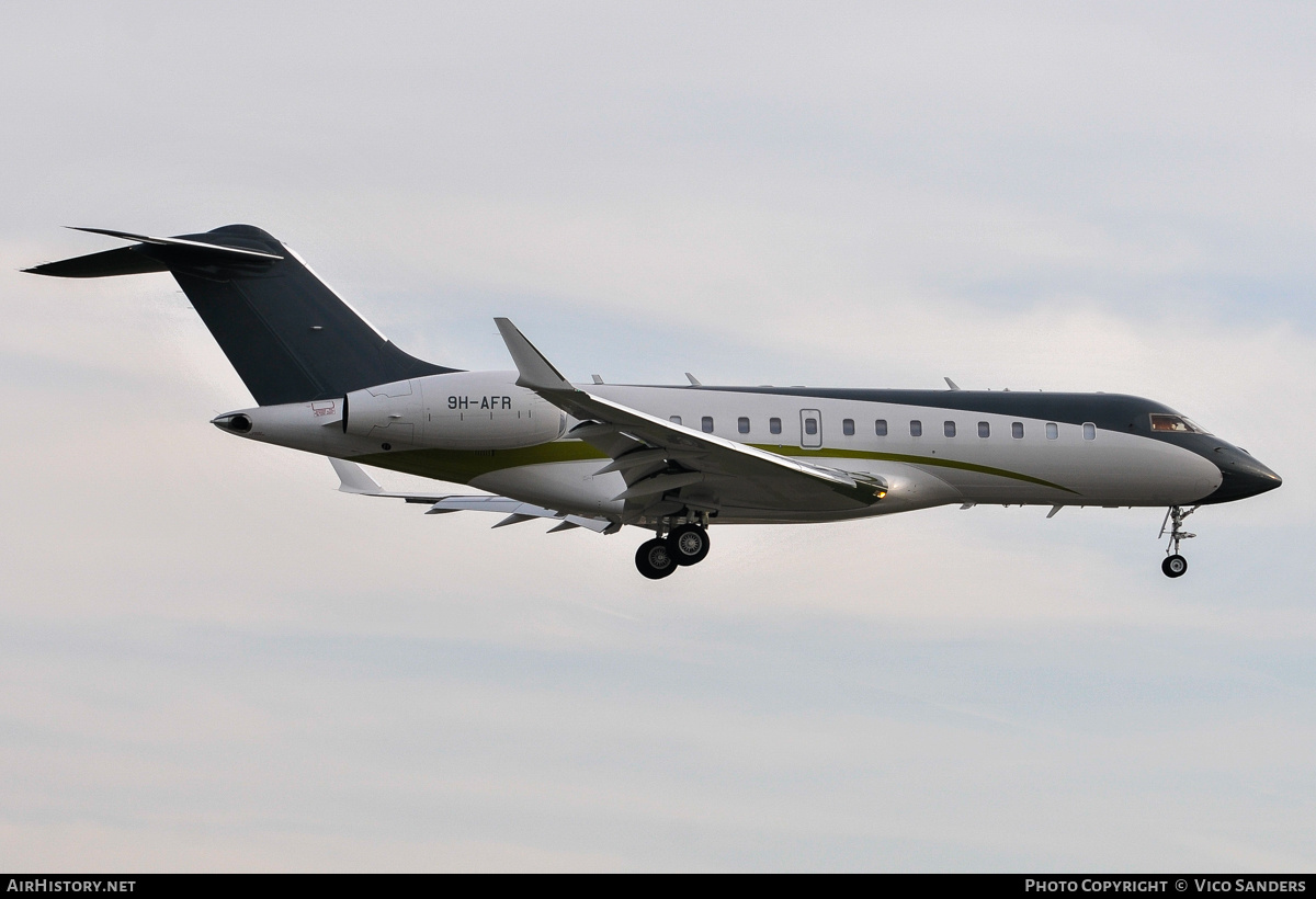 Aircraft Photo of 9H-AFR | Bombardier Global 5000 (BD-700-1A11) | AirHistory.net #800587