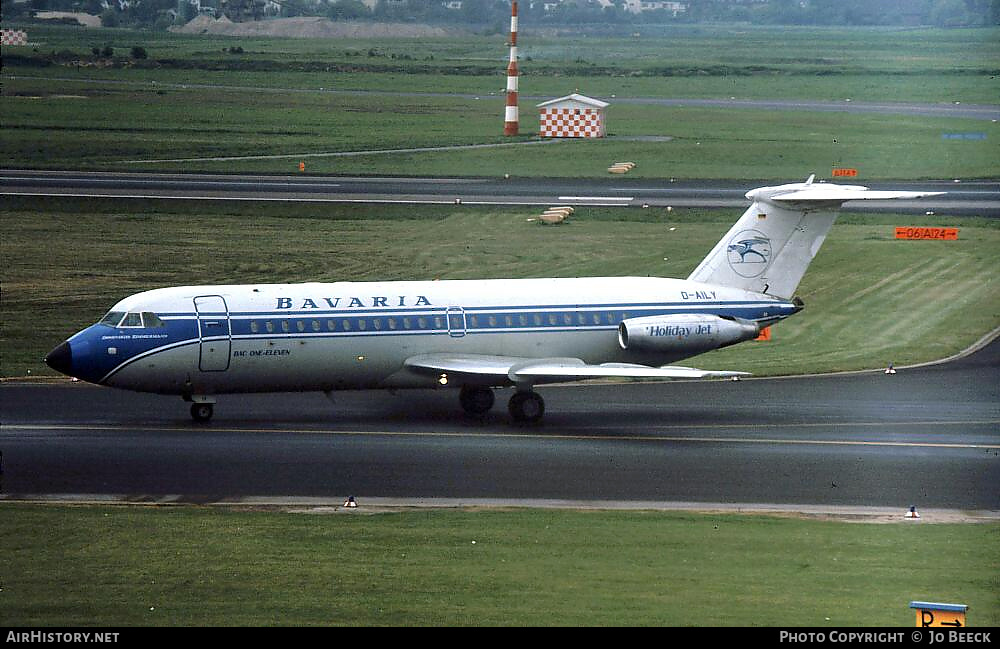Aircraft Photo of D-AILY | BAC 111-414EG One-Eleven | Bavaria Fluggesellschaft | AirHistory.net #800589