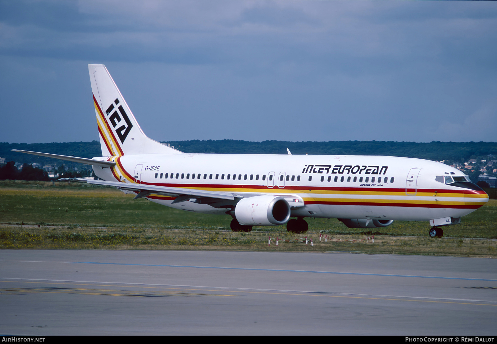 Aircraft Photo of G-IEAE | Boeing 737-4S3 | Inter European Airways - IEA | AirHistory.net #800604