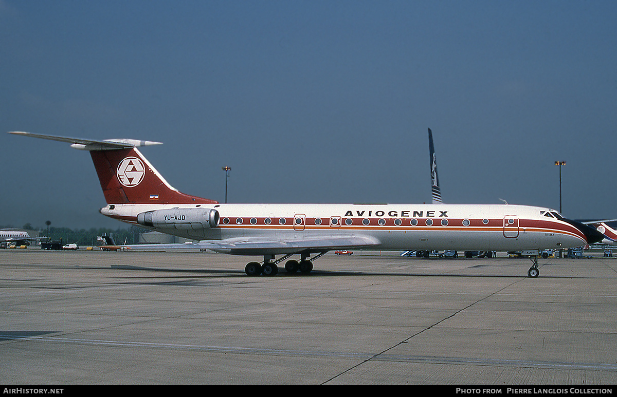 Aircraft Photo of YU-AJD | Tupolev Tu-134A | Aviogenex | AirHistory.net #800608