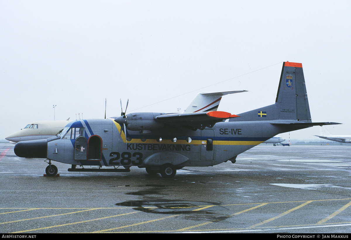 Aircraft Photo of SE-IVE | CASA C-212-200 Aviocar | Kustbevakning - Swedish Coastguard | AirHistory.net #800612