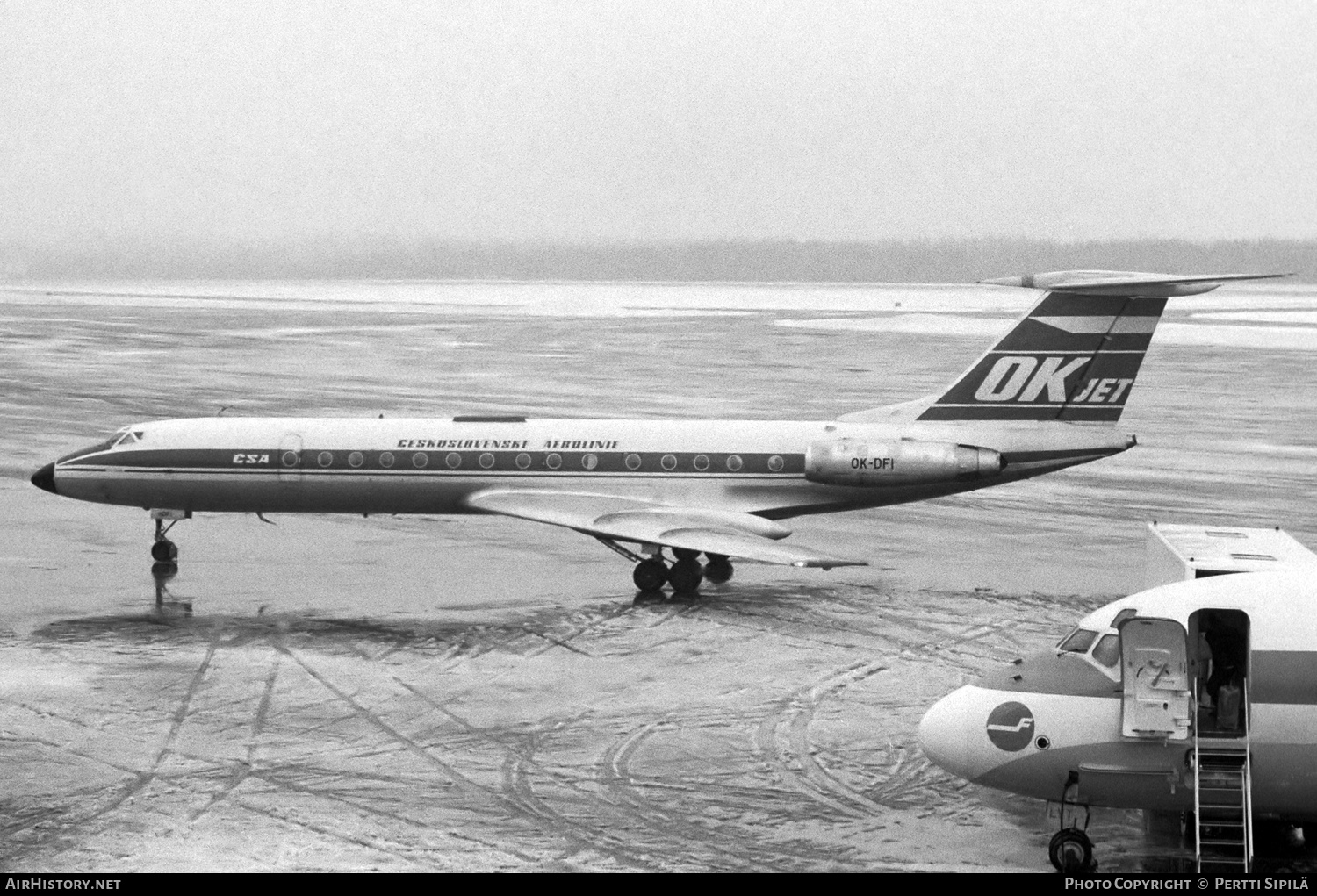 Aircraft Photo of OK-DFI | Tupolev Tu-134A | ČSA - Československé Aerolinie - Czechoslovak Airlines | AirHistory.net #800615