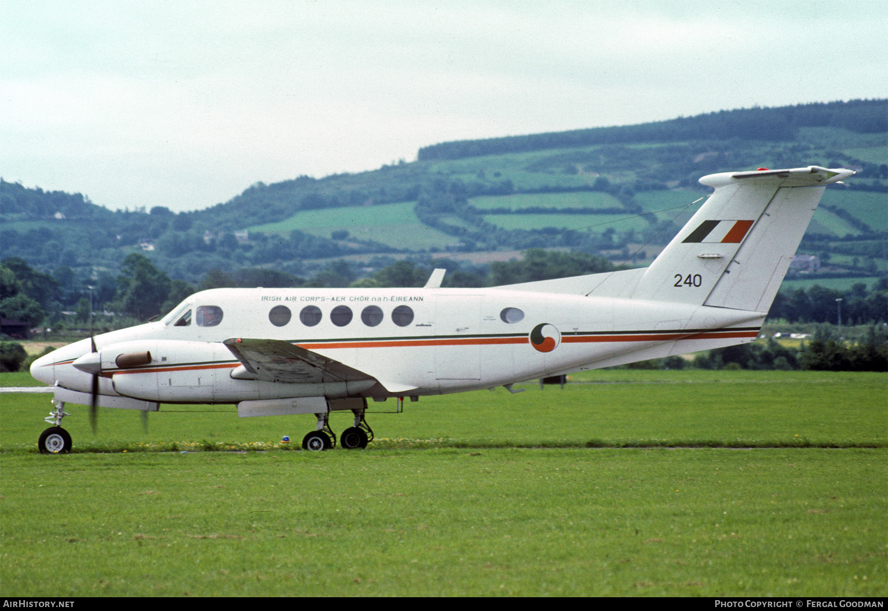 Aircraft Photo of 240 | Beech 200 Super King Air | Ireland - Air Force | AirHistory.net #800616