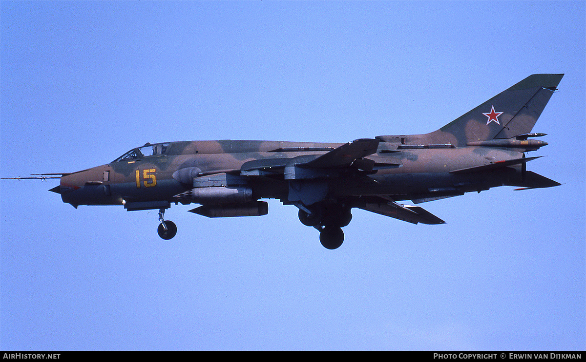 Aircraft Photo of 15 yellow | Sukhoi Su-17M4 | Soviet Union - Air Force | AirHistory.net #800617