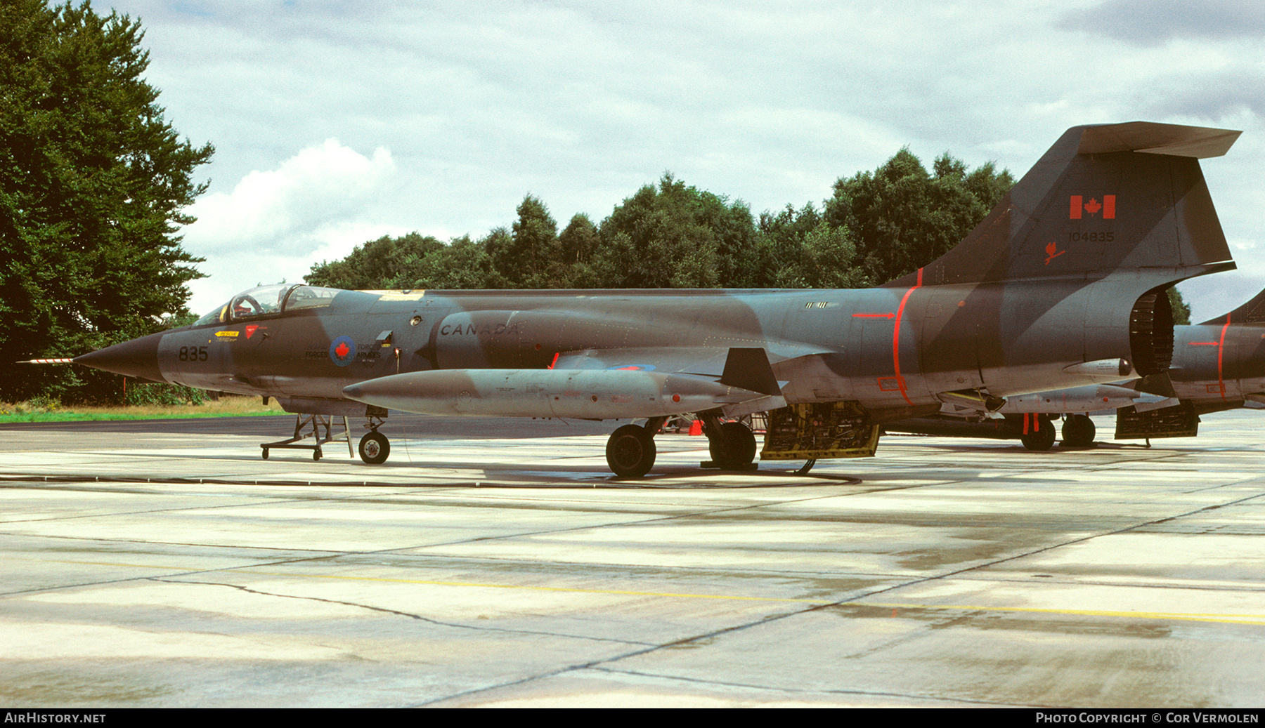 Aircraft Photo of 104835 | Canadair CF-104 Starfighter | Canada - Air Force | AirHistory.net #800623