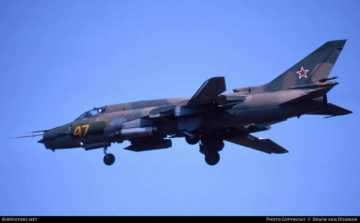 Aircraft Photo of 47 yellow | Sukhoi Su-17M4 | Soviet Union - Air Force | AirHistory.net #800627
